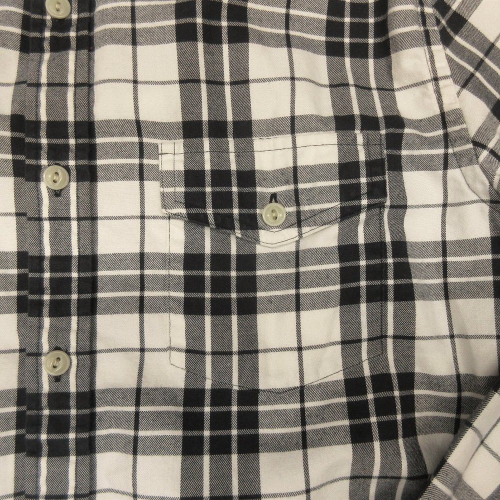 BROOKS BROTHERS FLANNEL REGULAR FIT RED FLEECE 100% COTTON SHIRT Sz MEDIUM, M - Picture 3 of 4